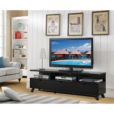 75 inch tv stands - Our 75-inch TV stands are ideal for large living rooms and family areas. Our range includes 75-inch TV stands made using premium wooden materials which feature a stylish black, white or walnut finish. We have also included corner options in this collection, which are ideal for small spaces and provide you with a handy storage solution. ...